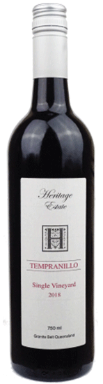 Heritage Estate Single Vineyard Tempranillo 2018